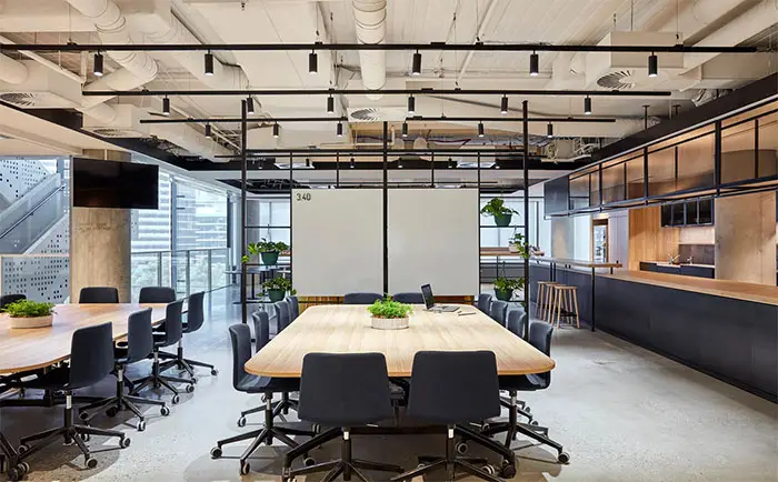 辦公室裝修-會(huì)議室區(qū)域